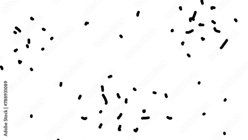 The texture consists of dots moving across the canvas, imitating the movement of microbes or particles or atoms. The texture consists of dots moving across the canvas, imitating the movement of microbes or particles or atoms.
