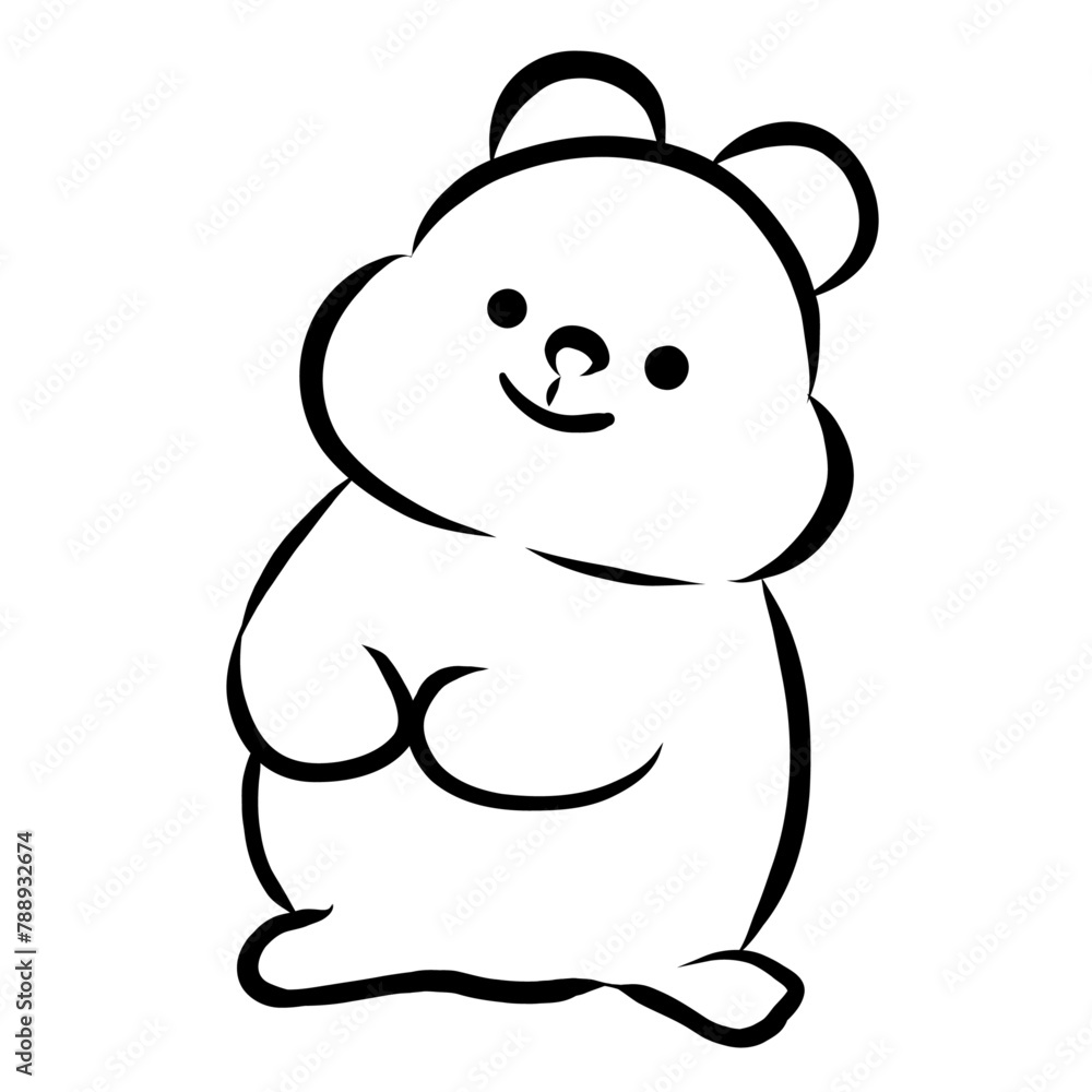 웃는 얼굴 쿼카 웃는 얼굴 쿼카