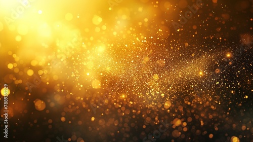 A blurry image of a golden background. Can be used as a backdrop for various designs 