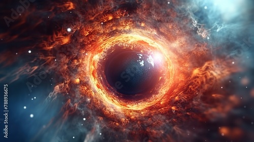 A real detailed photo of the helix nebula,