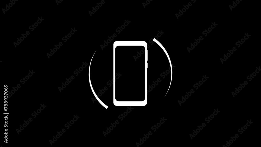 Rotate your phone stock video