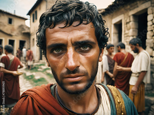 Portrait of a person from Roman Empire Era