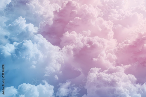 Pastel clouds background