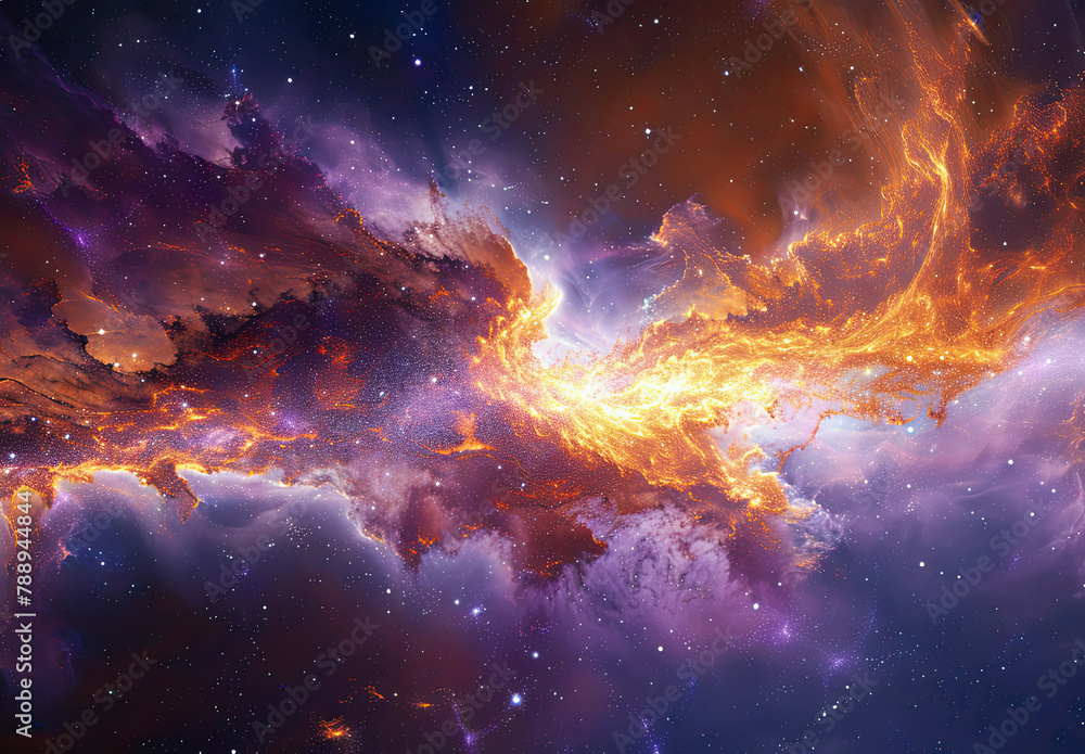 Stellar Spray: Cosmic Splendor Stellar Spray: Cosmic Splendor