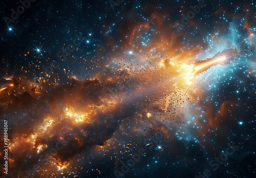 Stellar Spray: Cosmic Splendor