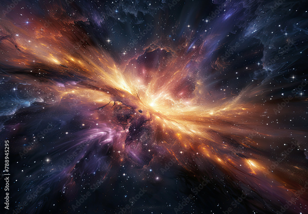 Stellar Spray: Cosmic Splendor Stellar Spray: Cosmic Splendor