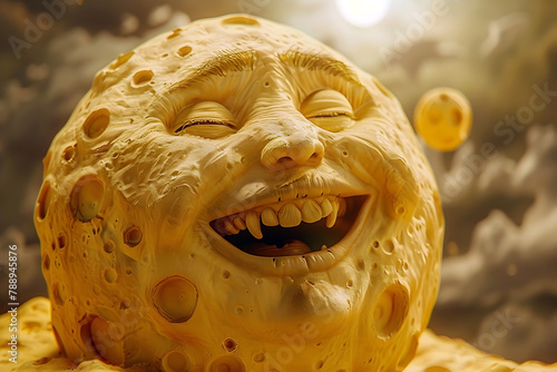 Mischievous Imp Convinces the World the Moon is Cheese,Sparking Laughter and Debates Worldwide