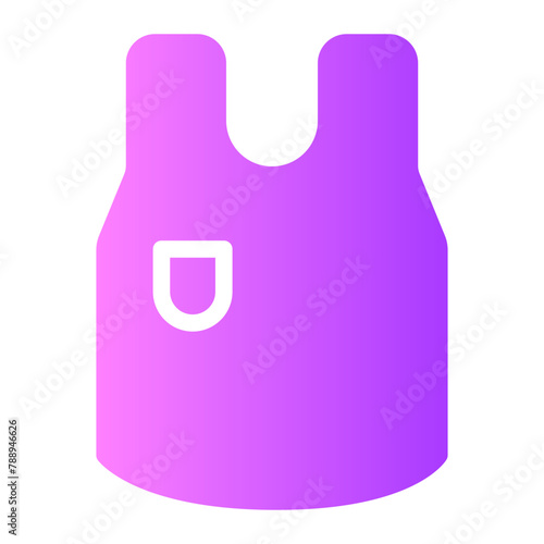 tank top Gradient icon