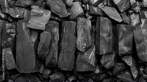 Charcoal background. Background industry.