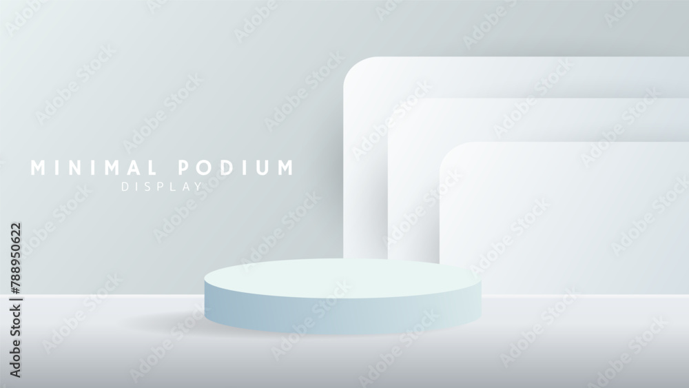 Abstract blue podium with lighting ,Minimal podium and crimson background, 3d podium for presentation, Stage for showcase, illustration 3d Vector EPS 10 Abstract blue podium with lighting ,Minimal podium and crimson background, 3d podium for presentation, Stage for showcase, illustration 3d Vector EPS 10