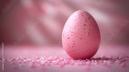 pink easter egg