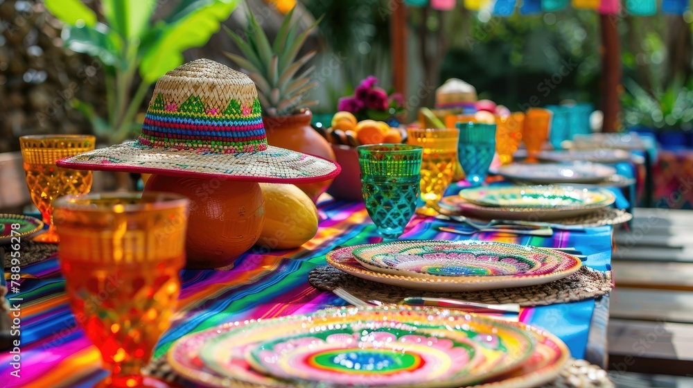 Vibrant and festive table decor to spice up your Fiesta celebrations Vibrant and festive table decor to spice up your Fiesta celebrations