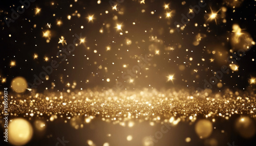 particles design background gold product backdrop luxury template light Abstract falling Magic glitter flare confetti shining premium effect glare stars overlay glistering glow g