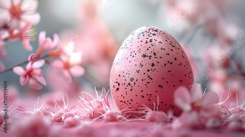 pink easter eggs