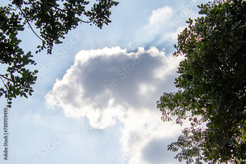 African cloudscape for background use