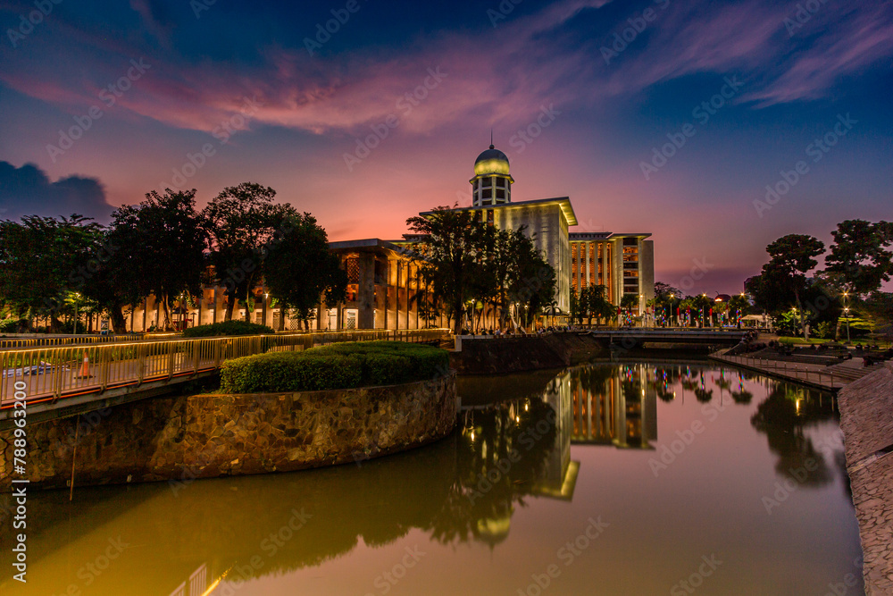 Fototapeta premium notre dame de city