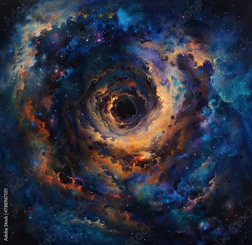 Celestial Cyclone  A Vortex of Galactic Marvels