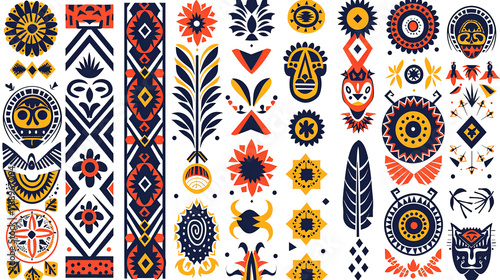 African & Mexican Pattern 03