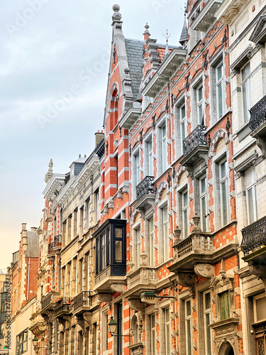 Historical residential house in central Brussels, Belgium