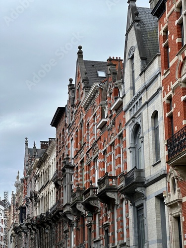 Historical residential house in central Brussels, Belgium