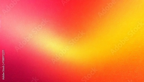 Faded Sunshine: Noise Texture Amidst Pink-Yellow-Orange Gradient