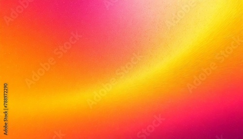 Sunset Dreams: Pink-Yellow-Orange Gradient with Blur Effect
