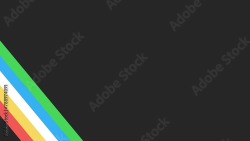 Disability Pride Month animated background illustration
