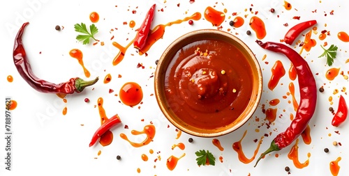 Chipotle Salsa Flavour Sauce with Smoked Bell Pepper