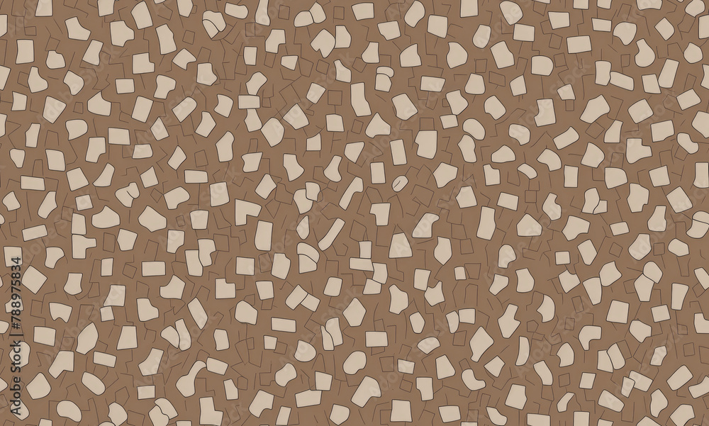 Coffee. Geometric pattern. Abstract seamless pattern. AI generated. Coffee. Geometric pattern. Abstract seamless pattern. AI generated.