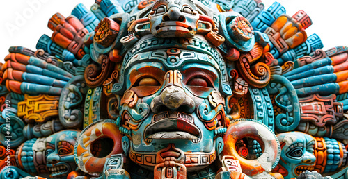 mayan god Chaac ( The god of rain, lightning, and agriculture)