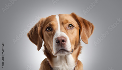 portrait of a dog, ultra detailed
