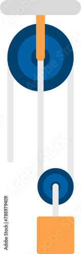 compound pulley icon photo