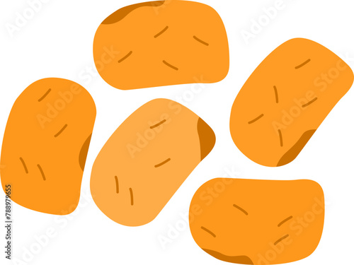 Hand Drawn Tater Tots