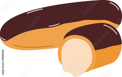 Chocolate eclairs