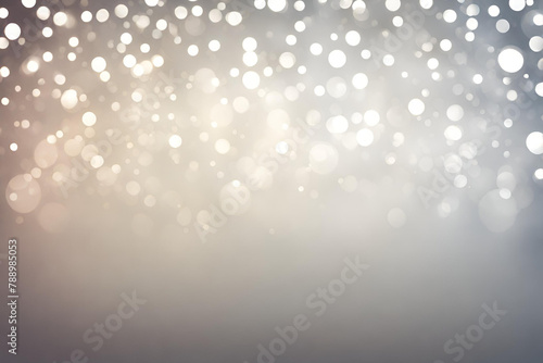 White bokeh , a normal simple grainy noise grungy empty space or spray texture , a rough abstract retro vibe shine bright light and glow background template color gradient