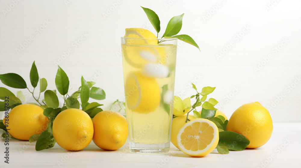 Fresh lemonade. Summer mood. Fresh fruits and vegetables Fresh lemonade. Summer mood. Fresh fruits and vegetables