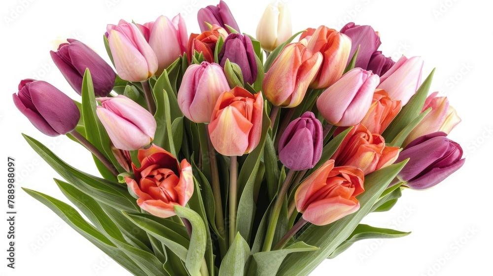 Celebrate Mother s Day in full bloom with a bouquet of beautiful tulips Celebrate Mother s Day in full bloom with a bouquet of beautiful tulips