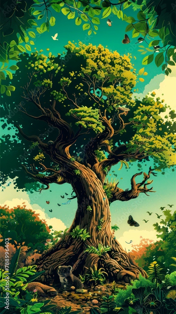 Fototapeta premium earth day using theme save earth for best future, photograph, background