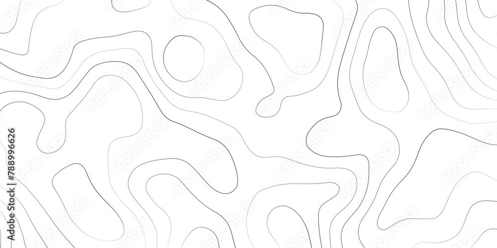 Pattern with lines. Topographic map seamless pattern. Abstract topography vector background. seamless pattern