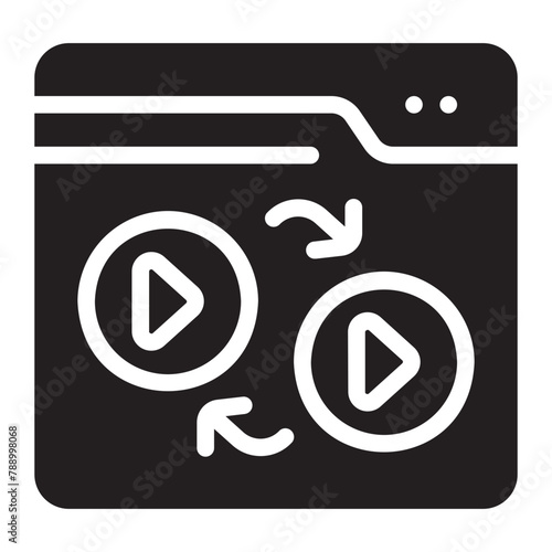related content glyph icon