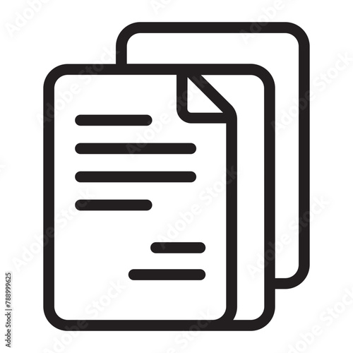 document line icon