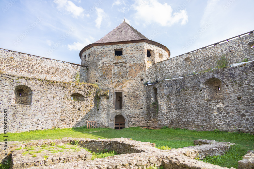 Old stone castle in Slovakia