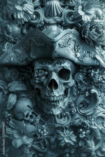 Skull of a Fearsome Pirate