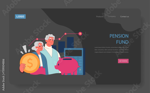 Pension Fund concept.