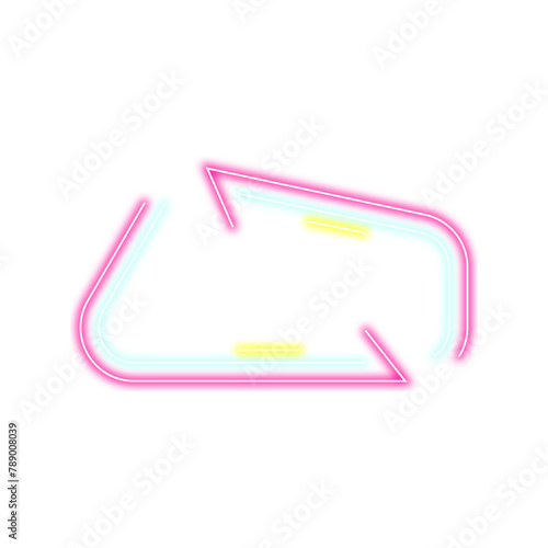 Neon Border Shape