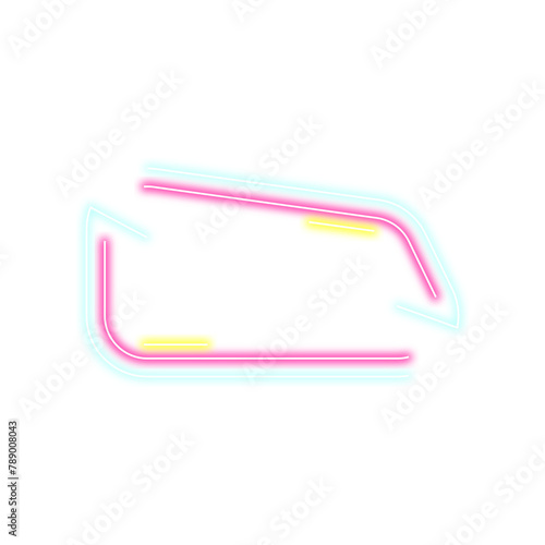 Neon Border Shape