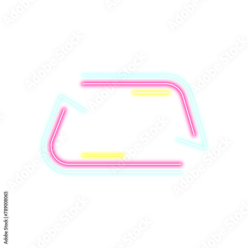 Neon Border Shape