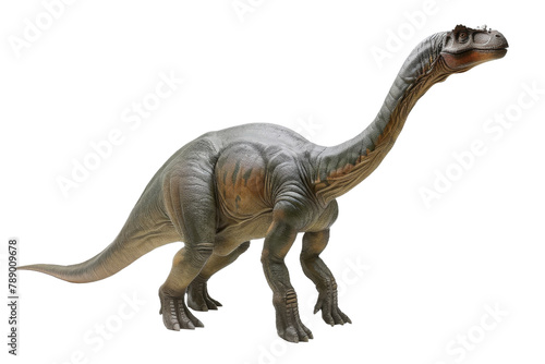 Large Monster Dinosaur that live during the Cretaceous age isolated on background, Dominant carnivore reptile animal.