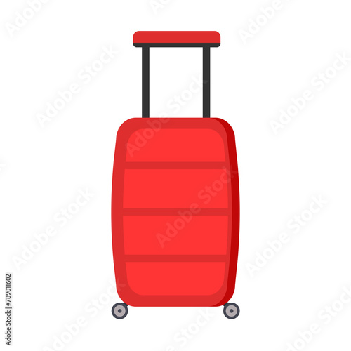 PNG, Plastic, metal suitcases, backpacks, bags for luggage. Different types of luggage. Large and small suitcase, hand luggage, backpack, box, handbag. Vector illustration