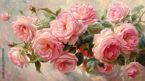 Gorgeous pink roses © 2rogan